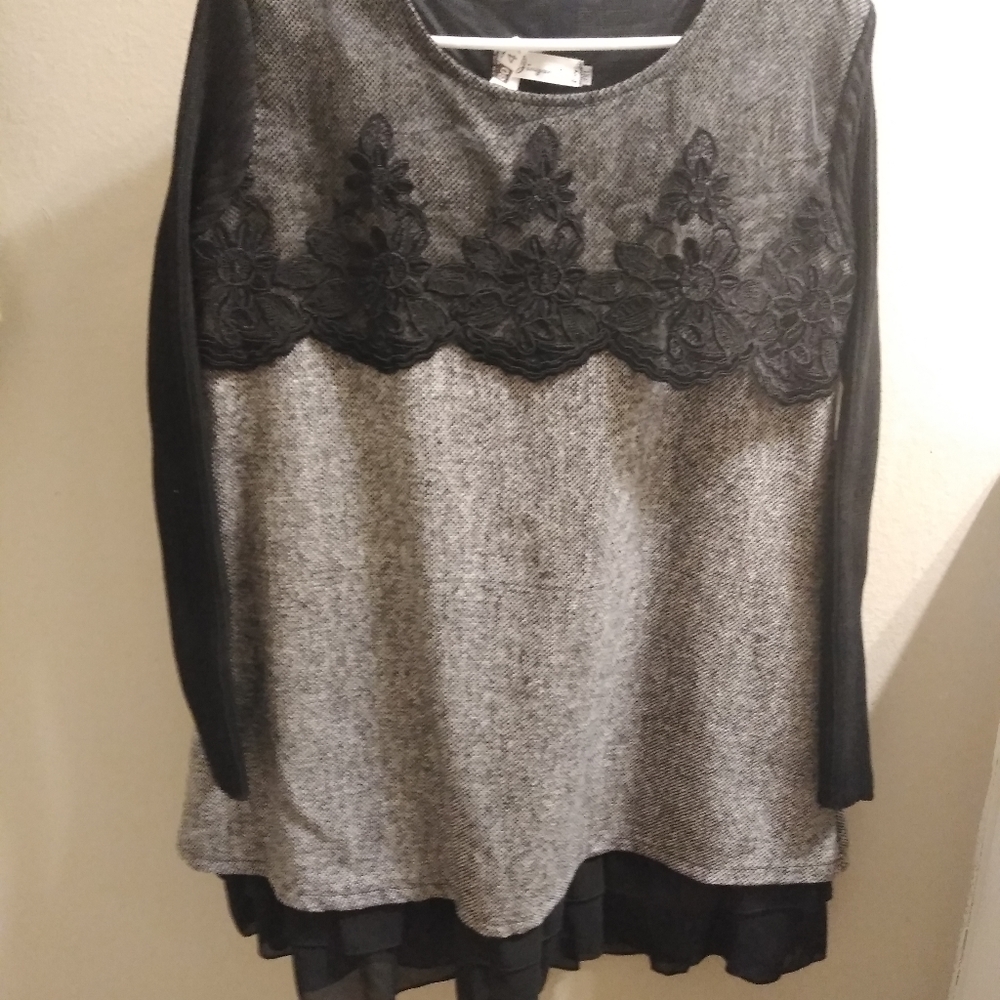 Elegant winter dress